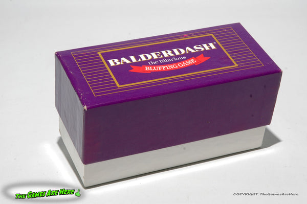 Balderdash 1984 Card Set ONLY - Games Gang 1984