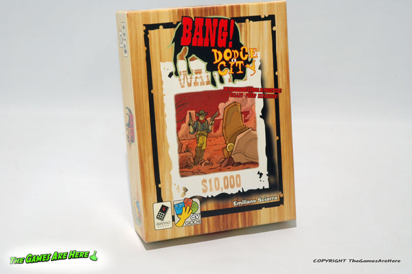 Bang! Dodge City\High Noon Expansion - daVinci Games w New Cards