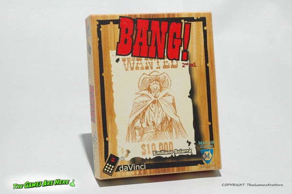 Bang! 2nd Edition - Mayfair Games 2003 w New Cards