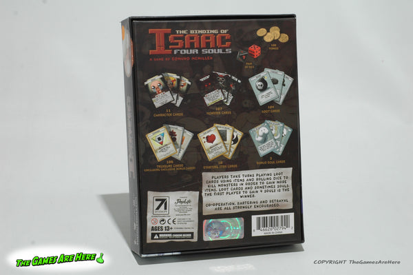 The Binding of Isaac Four Souls Card Game - Studio 71 Games 2018 Missi The Games Are Here The Binding of Isaac Four Souls Card Game - Studio 71 Games 2018 Missi The Games Are Here