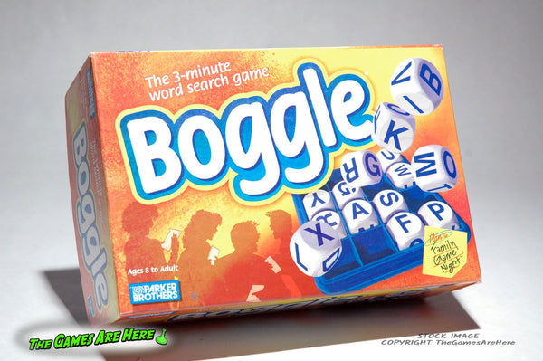 Boggle Hidden Word Game - Parker Brothers 1999