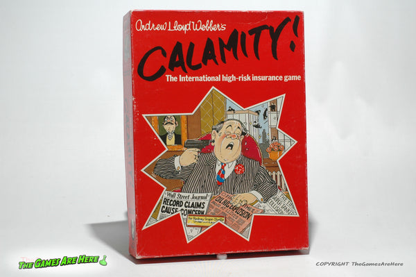 Calamity! the International High Risk Insurance Game - Games Workshop 1983