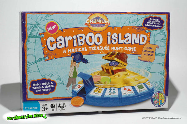 Cranium Cariboo Island Game - Cranium Inc. 2008 w One New Deck