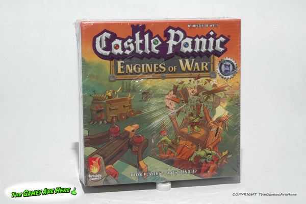 Castle Panic Engines of War Expansion - Fireside Games 2nd Ed. 1st Printing 2022 NEW