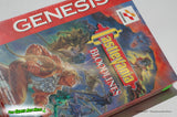 Castlevania Bloodlines - Sega Genesis, Konami 1994 Brand New w Slice & Rattle