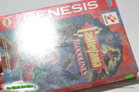 Castlevania Bloodlines - Sega Genesis, Konami 1994 Brand New w Slice & Rattle