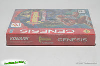 Castlevania Bloodlines - Sega Genesis, Konami 1994 Brand New w Slice & Rattle