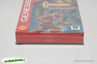 Castlevania Bloodlines - Sega Genesis, Konami 1994 Brand New w Slice & Rattle