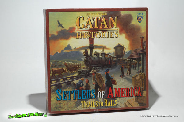 Catan Histories Settlers of America Trails to Rails - Mayfair 2012