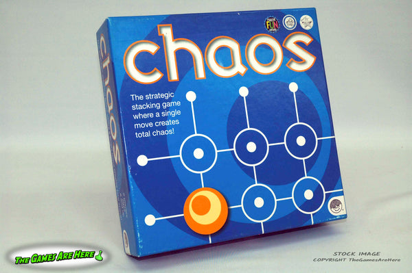 Chaos Strategy Stacking Game Blue Board - Mindware 2007