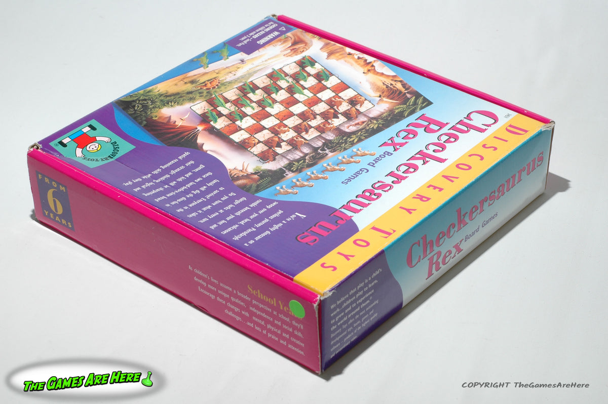 Checkersaurus Rex Game - Discovery Toys 1997 – The Games Are Here