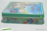 Chutes and Ladders Sesame Street Edition in Tin - Milton Bradley 2005