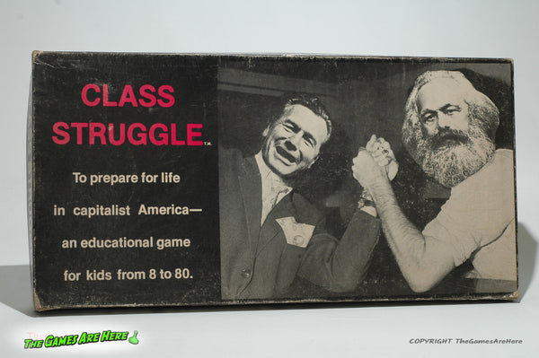 Class Struggle Board Game 1978 deals Bertell Ollman Uncut Cards