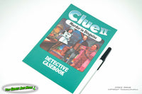Clue II VCR Board Game with VHS - Parker Brothers 1987 w New Parts