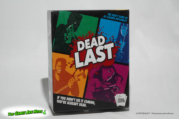 Dead Last A Social Collusion Game - Smirk & Dagger Games 2016