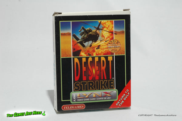 Desert Strike - Atari Lynx, Telegames 1992