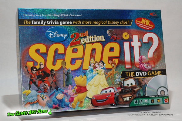 Disney Scene It? 2nd Edition DVD Game - Mattel 2007