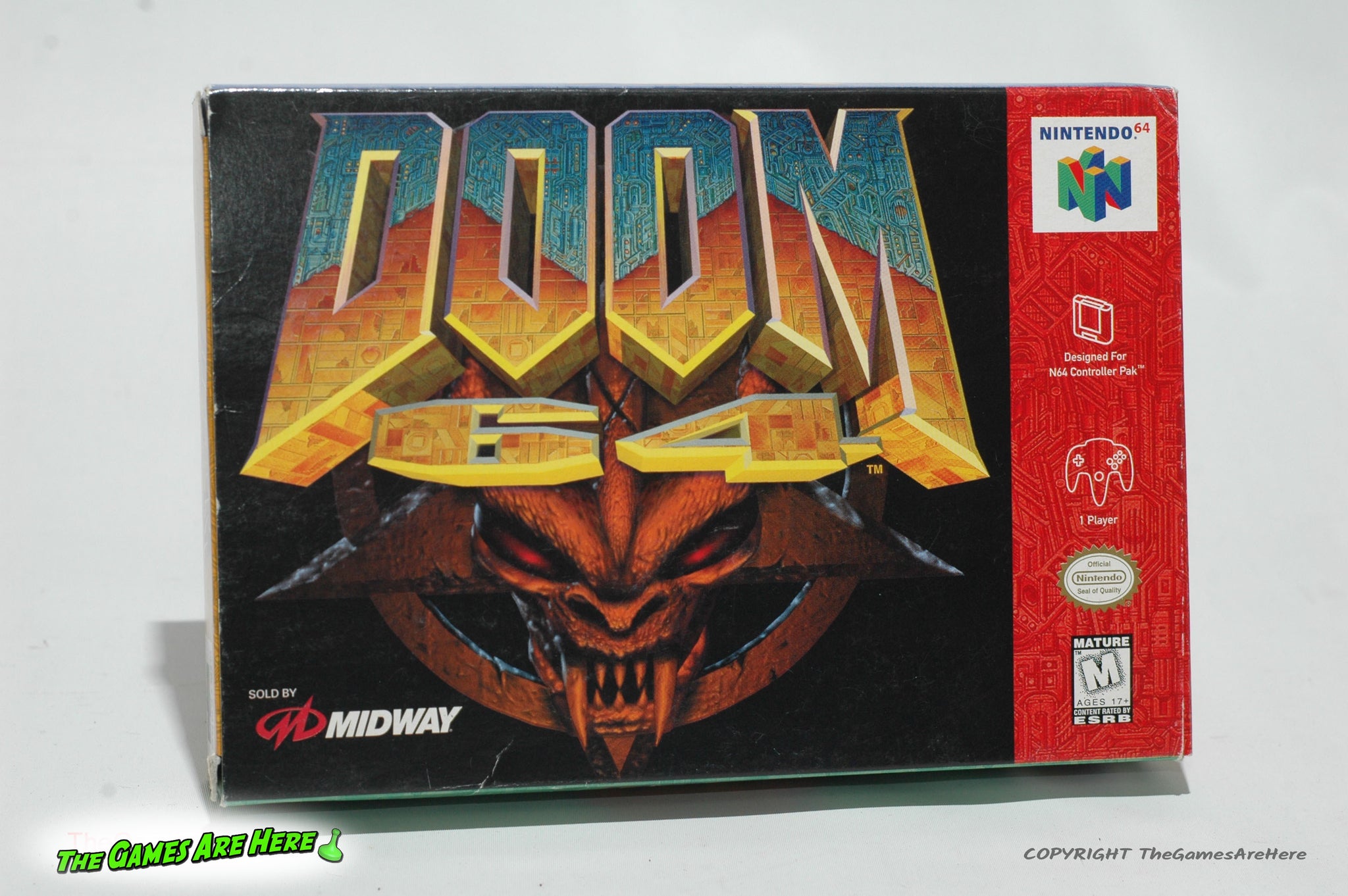 Doom 64 - Nintendo 64, Midway 1997 – The Games Are Here