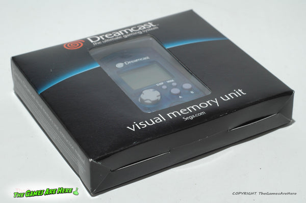 Dreamcast Visual Memory Unit Blue - Sega 2000 Brand New – The Games Are Here