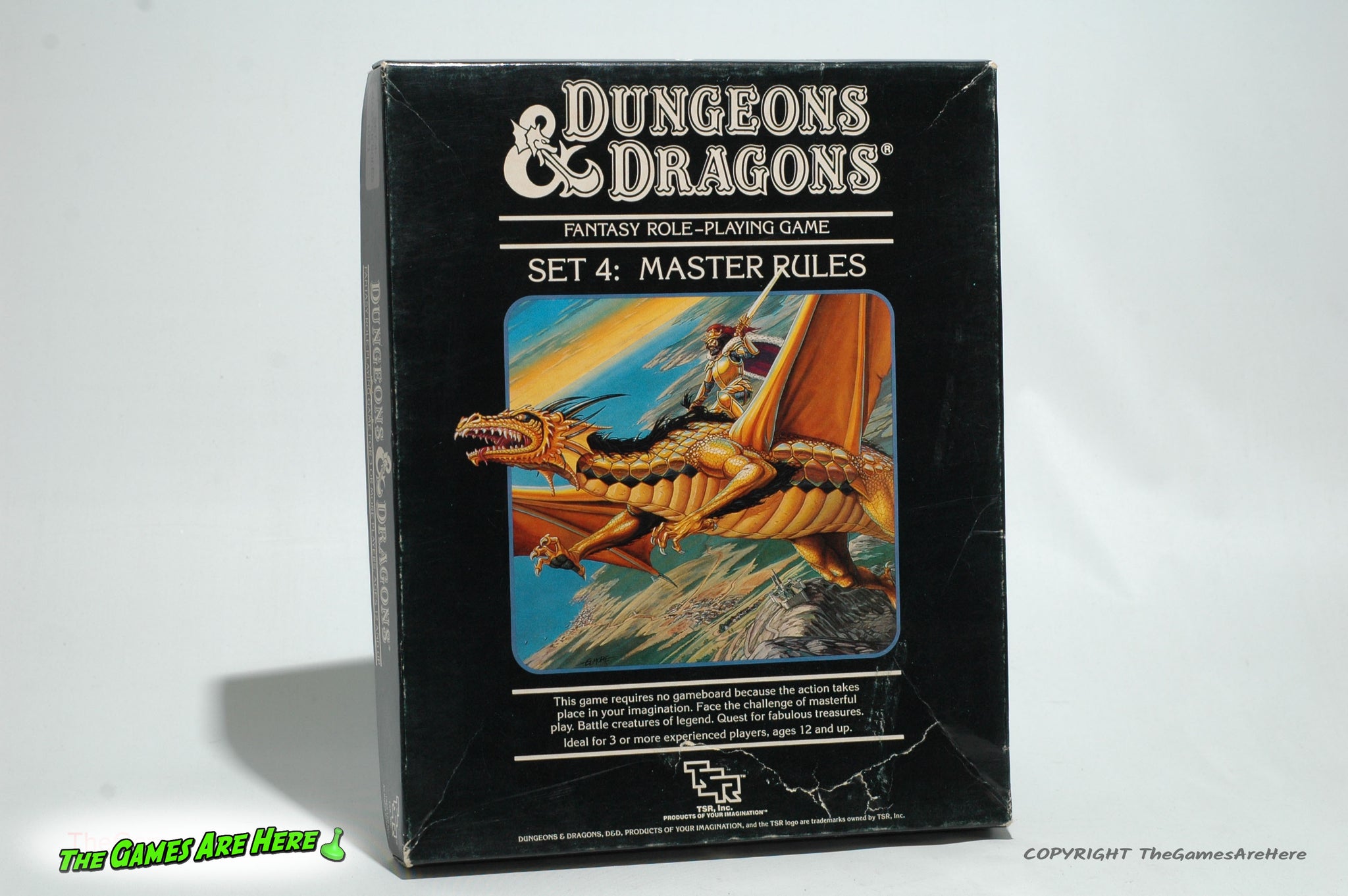 Dungeons & Dragons Set 4 Master Rules w Extras - TSR 1985 – The