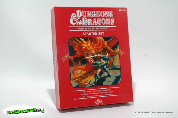 Dungeons & Dragons Starter Set - Wizards of the Coast 2010 w Unpunched Parts