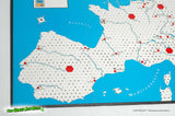 Eurorails the European Railbuilding Game - Mayfair 1990