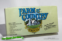 Farm N' Country Trivia Game - Agricola Co. 1984