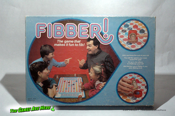 Fibber! Game - Maruca Industries 1986 w Replacement Dice