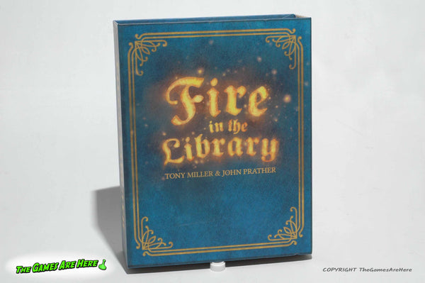 Fire in the Library w Micro Expansion - Weird Giraffe Games 2019