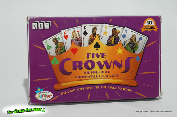 Five Crowns Rummy Game - SET Enterprises 2019 w New Cards