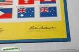 World Flag Game - Parker Brothers 1961