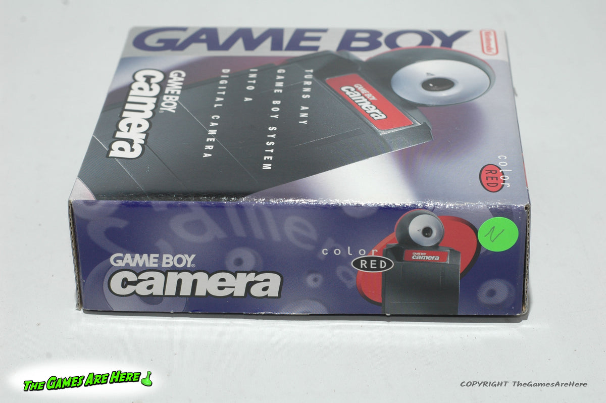 Game Boy Camera Red - Nintendo 1998 Brand New – The Games Are Here
