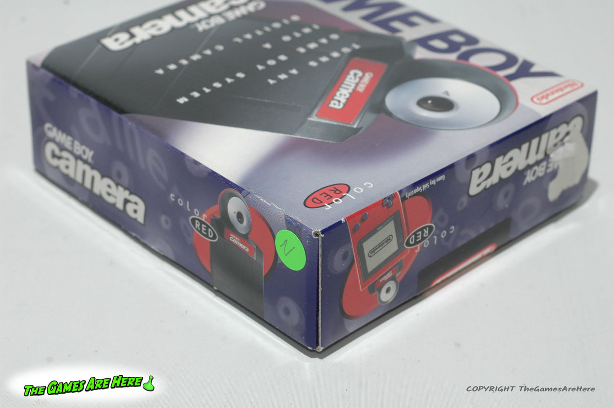 Game Boy Camera Red - Nintendo 1998 Brand New – The Games Are Here