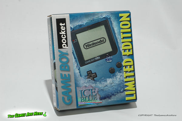 Game Boy Pocket Limited Edtion Ice Blue - Nintendo 1996 – The