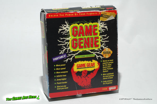 Game Genie Game Gear - Galoob 1993 New w Wear