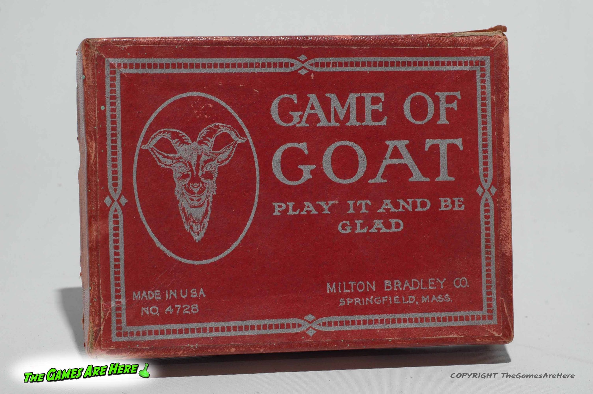 Game of Goat Card Game - Milton Bradley 1916 – The Games Are Here