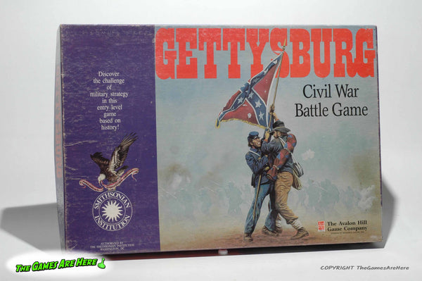 Gettysburg Civil War Game Smithsonian Edition - Avalon Hill 1992