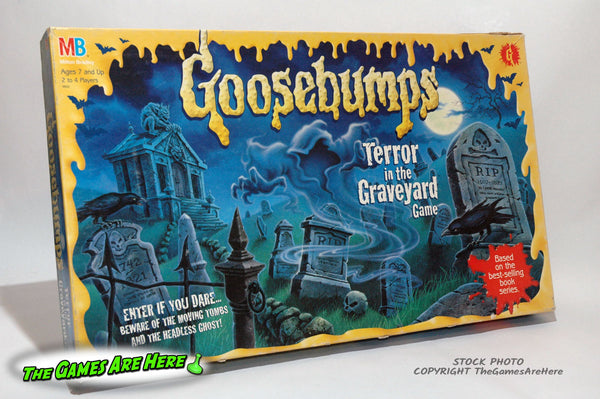 Goosebumps Terror in the Graveyard Game - Milton Bradley 1995