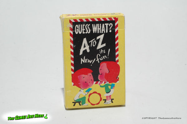 Guess What? A to Z Card Game - Arrco Playing Card Co.