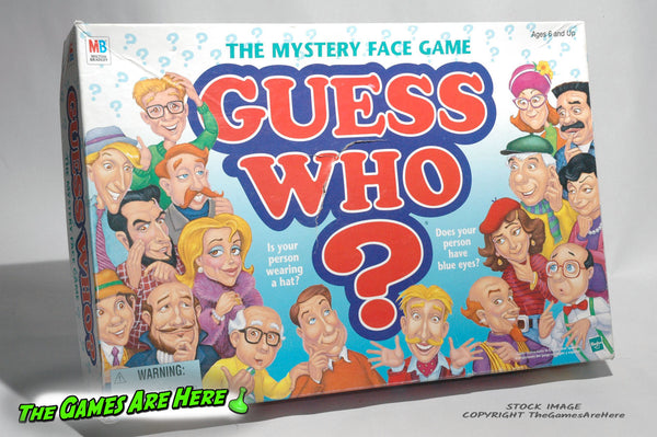 Guess Who? Game - Milton Bradley 1998