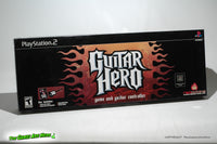 Guitar Hero Bundle - Sony Playstation 2, Red Octane 2005 w New Game