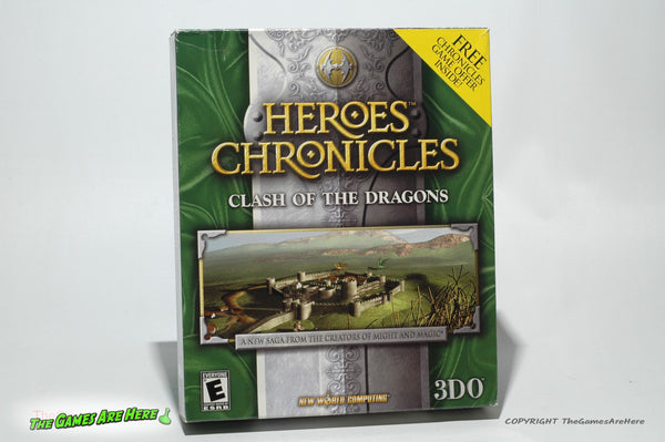 Heroes Chronicles Clash of the Dragons - 3D0, PC Win 95/98 or NT