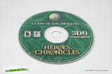 Heroes Chronicles Clash of the Dragons - 3D0, PC Win 95/98 or NT