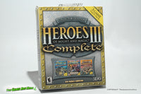 Heroes of Might and Magic III Complete Collectors Edition - 3DO, PC Win 95/98 2000 w Sealed Discs