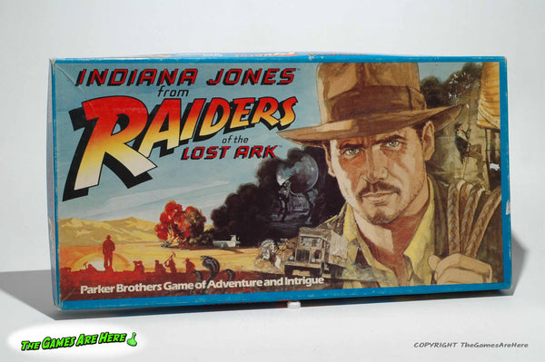 Indiana Jones from Raiders of the Lost Ark Game - Parker Brothers 1982