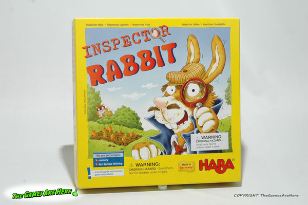 Inspector Rabbit Game - Haba 2010