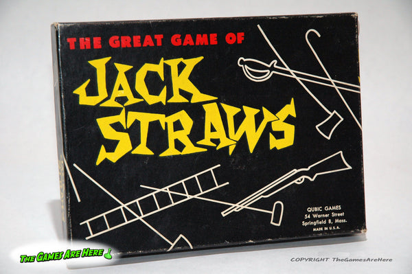 Jack Straws Pick Up Game - Qubic Games Vintage