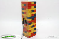 Jenga Throw 'N Go Wooden Block Stacking Game - Milton Bradley 1995