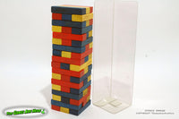 Jenga Throw 'N Go Wooden Block Stacking Game - Milton Bradley 1995