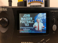 John Madden Football Championship Edition - Sega Genesis, Electronic Arts 1992